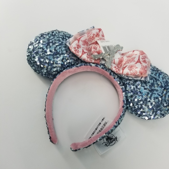 Disney Accessories - Disney Parks Epcot Paris France Eiffel Tower Minnie Mouse Ears Headband NWT
